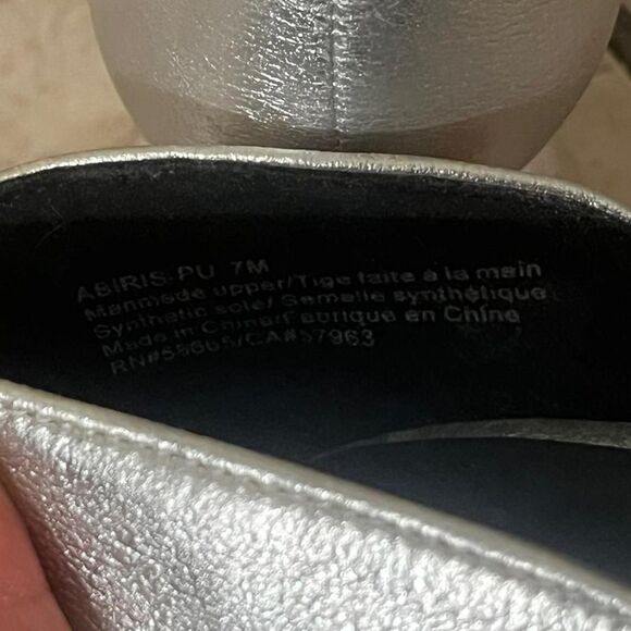 ABOUND iris D’orsay pump in silver metallic SIZE 7 - Picture 8 of 9